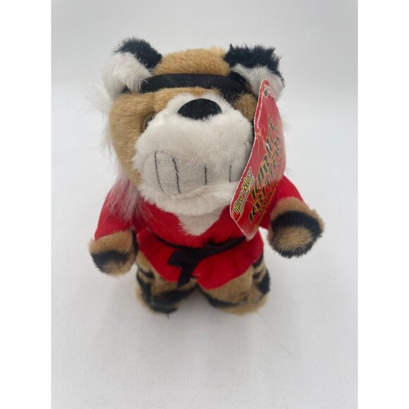 Karate Kritters Squeeze Plush Toy Tiger Roars Delight Great For Fun & Play - Picture 1 of 7